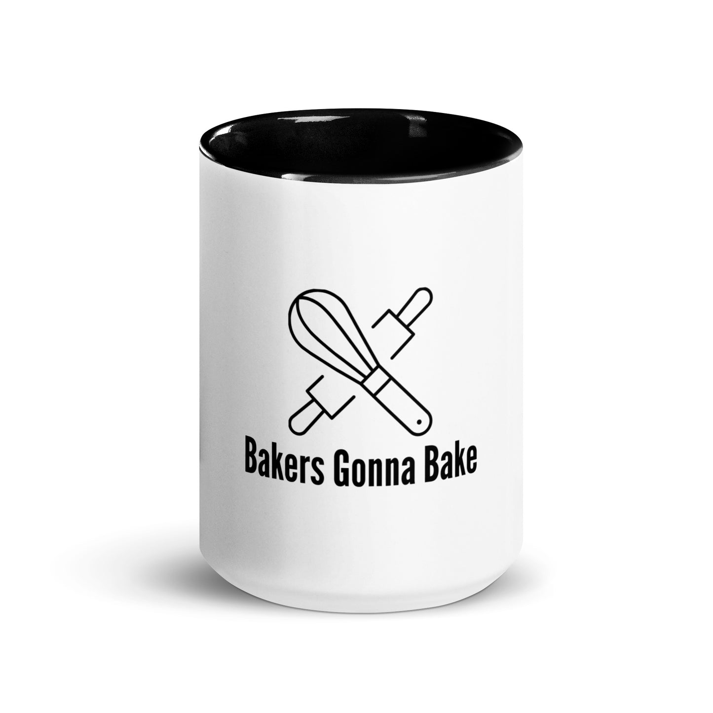 Bakers Gonna Bake Mug with Color Inside