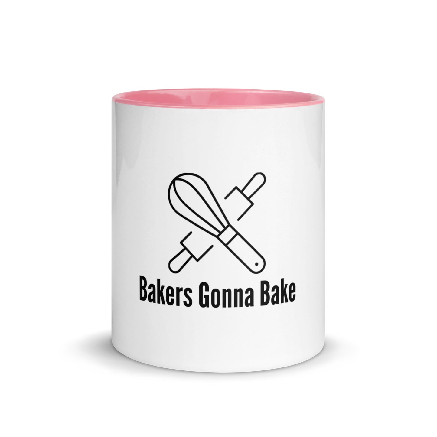 Bakers Gonna Bake Mug with Color Inside
