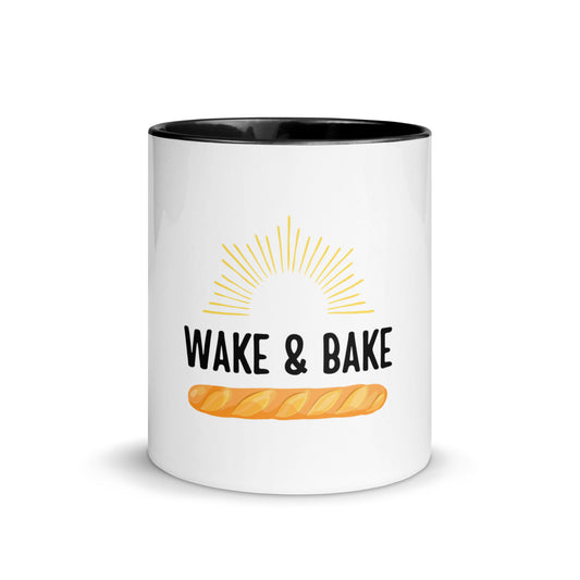 Wake & Bake Mug with Color Inside