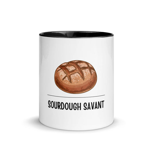 Sourdough Savant Mug with Color Inside