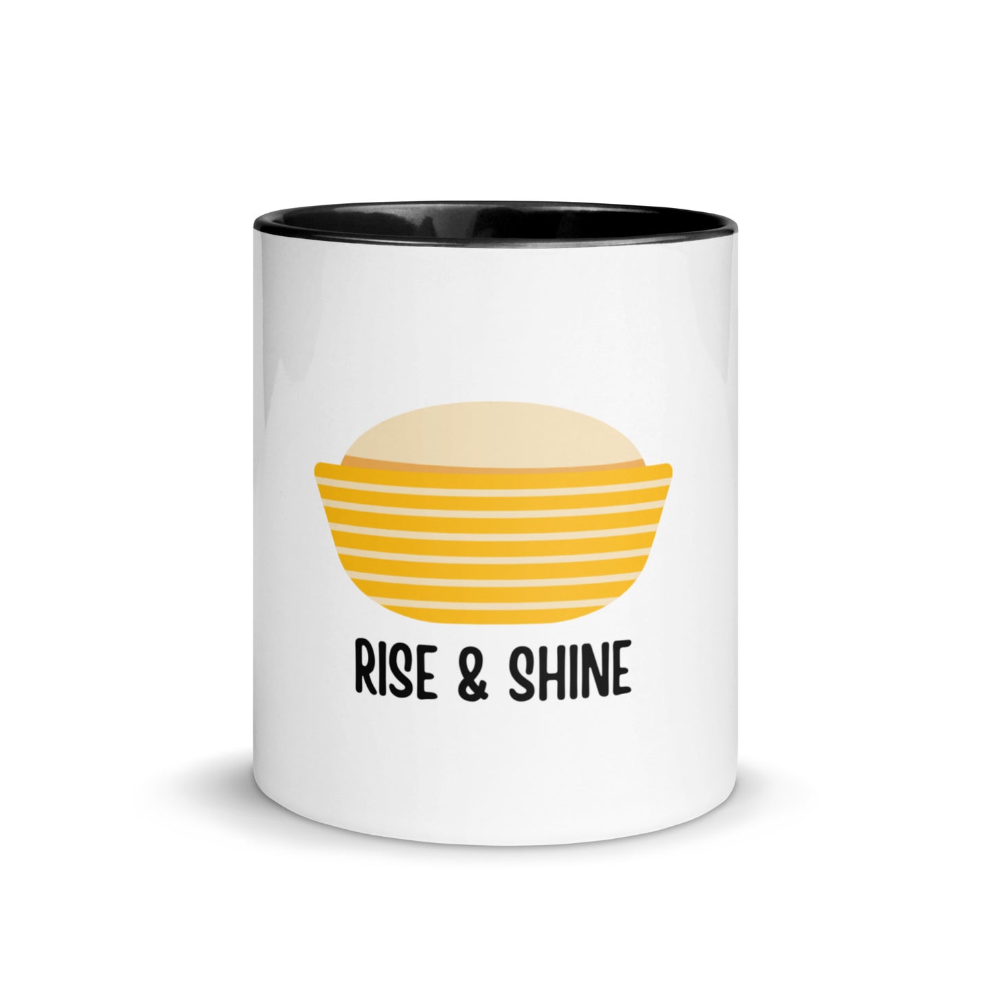 Rise & Shine Mug with Color Inside