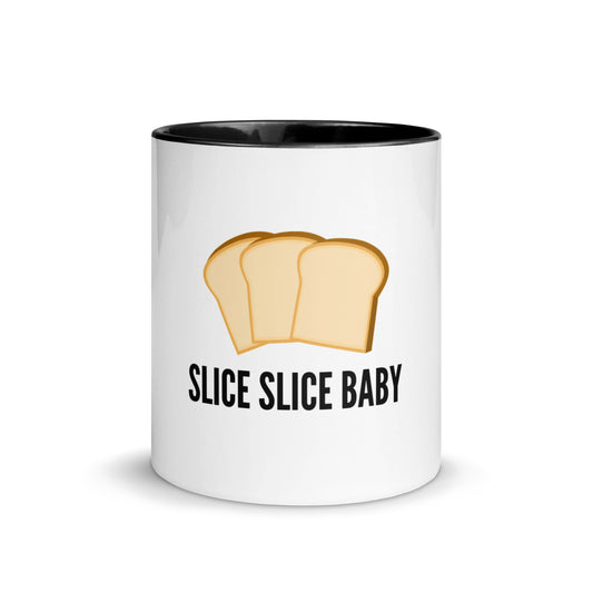 Slice Slice Baby  Mug with Color Inside