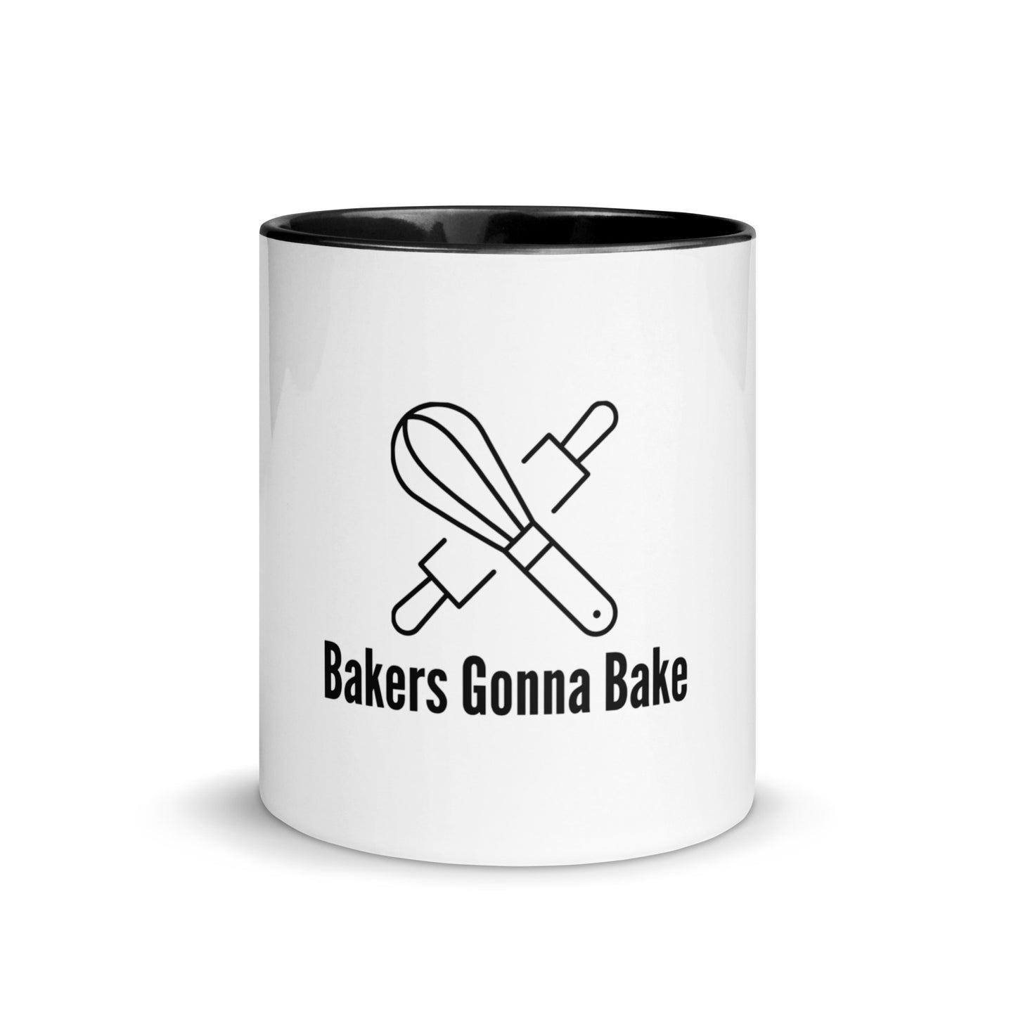 Bakers Gonna Bake Mug with Color Inside