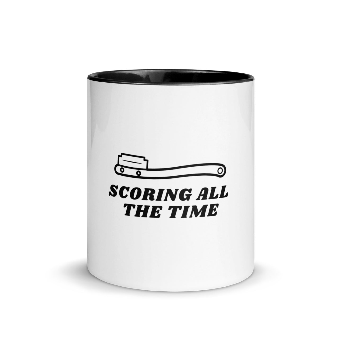 Scoring All The Time Mug with Color Inside