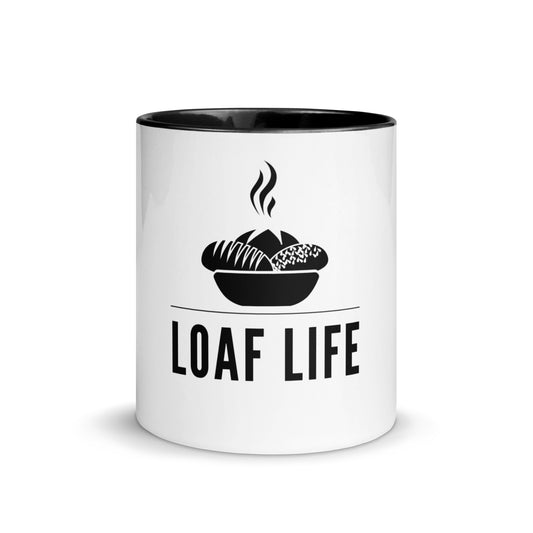 Loaf Life Mug with Color Inside