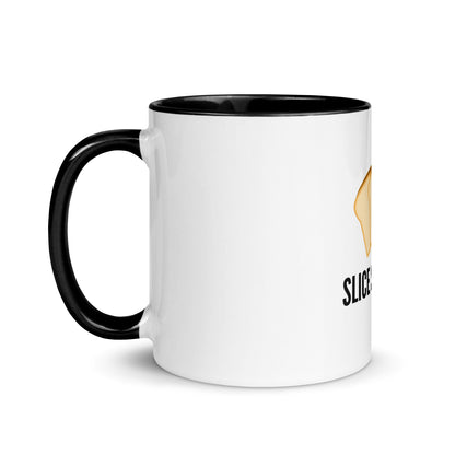 Slice Slice Baby  Mug with Color Inside