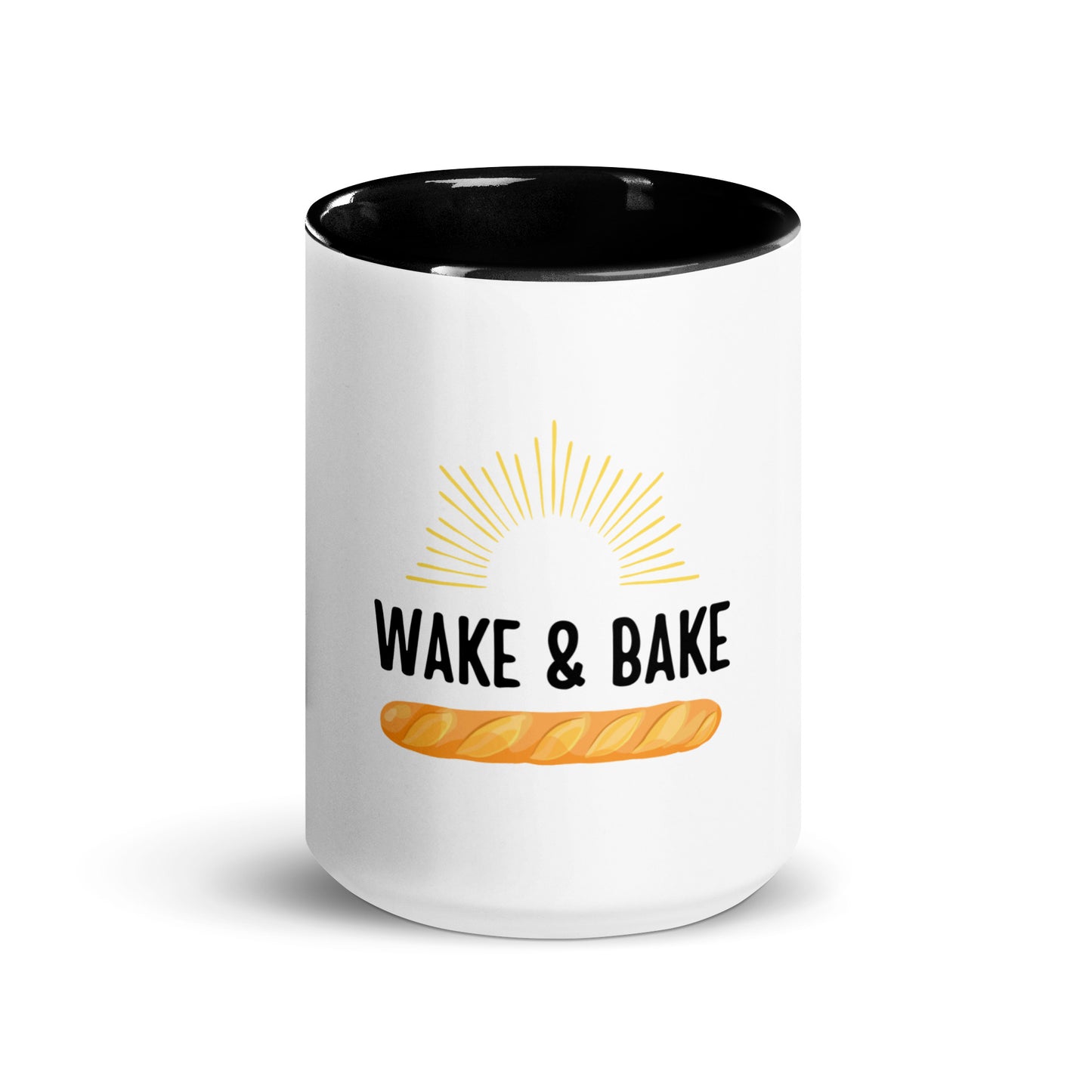 Wake & Bake Mug with Color Inside