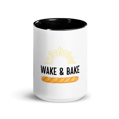 Wake & Bake Mug with Color Inside