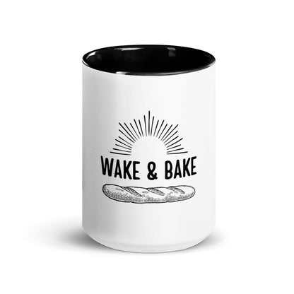 Wake & Bake Mug with Color Inside