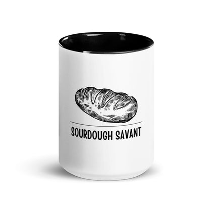 Sourdough Savant Mug with Color Inside