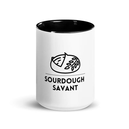 Sourdough Savant Mug with Color Inside