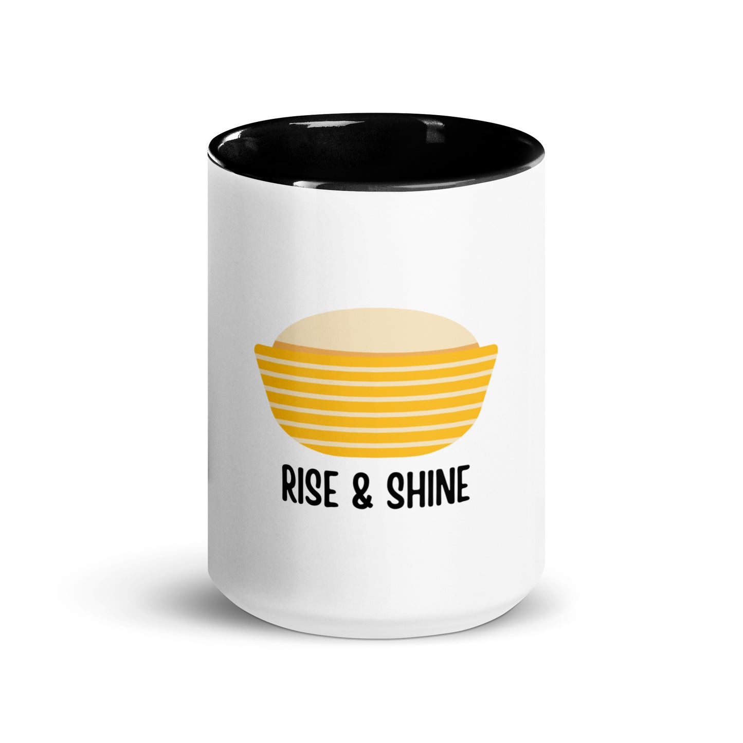 Rise & Shine Mug with Color Inside