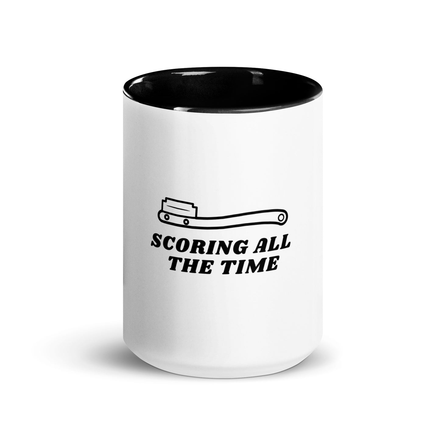 Scoring All The Time Mug with Color Inside