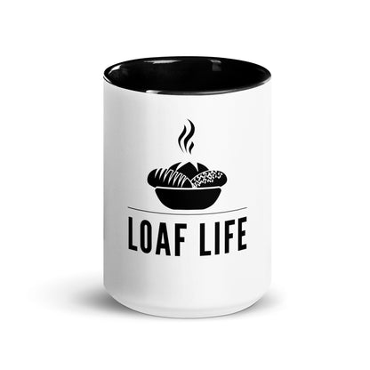 Loaf Life Mug with Color Inside