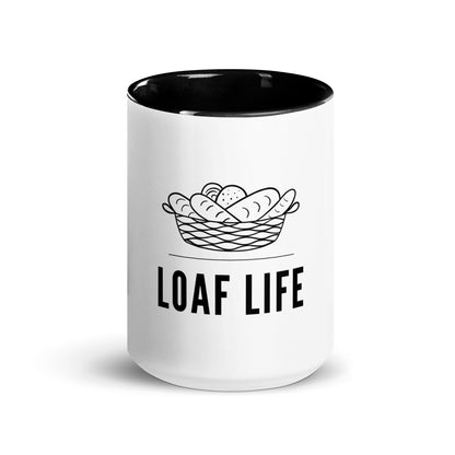 Loaf Life Mug with Color Inside