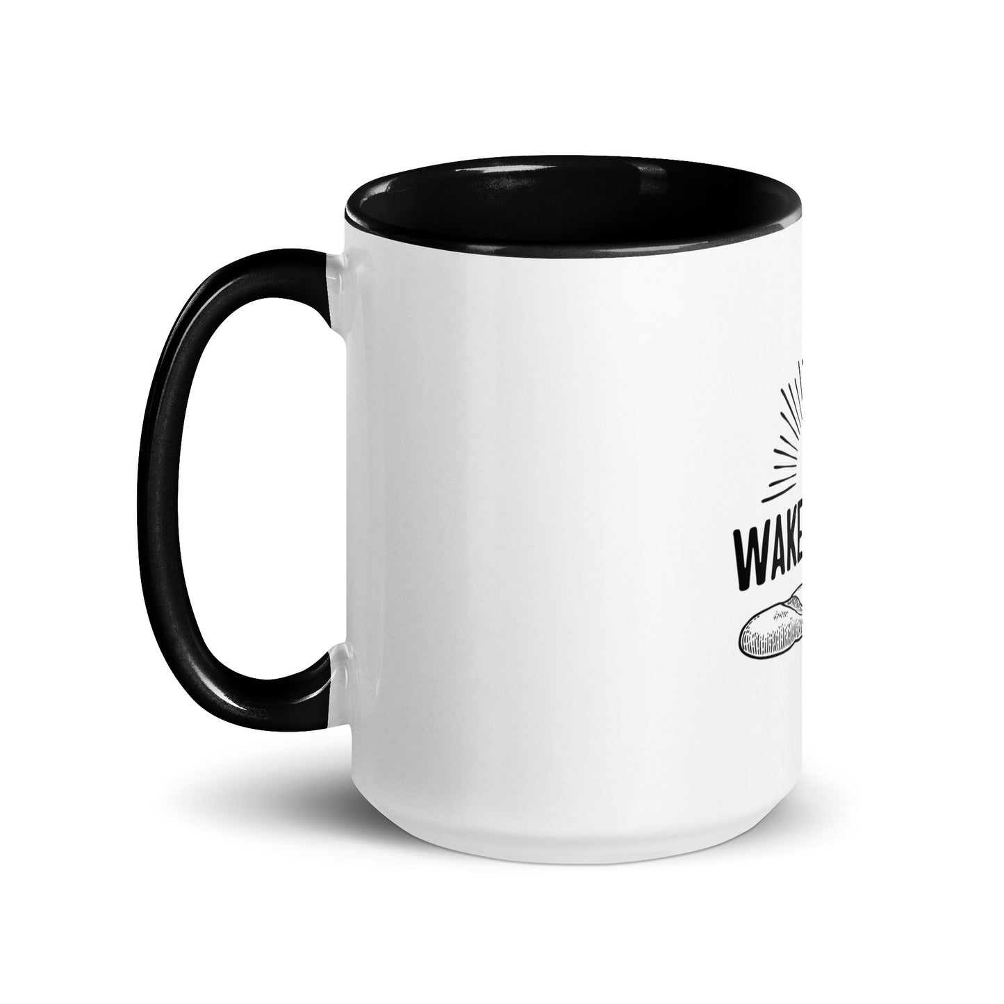 Wake & Bake Mug with Color Inside