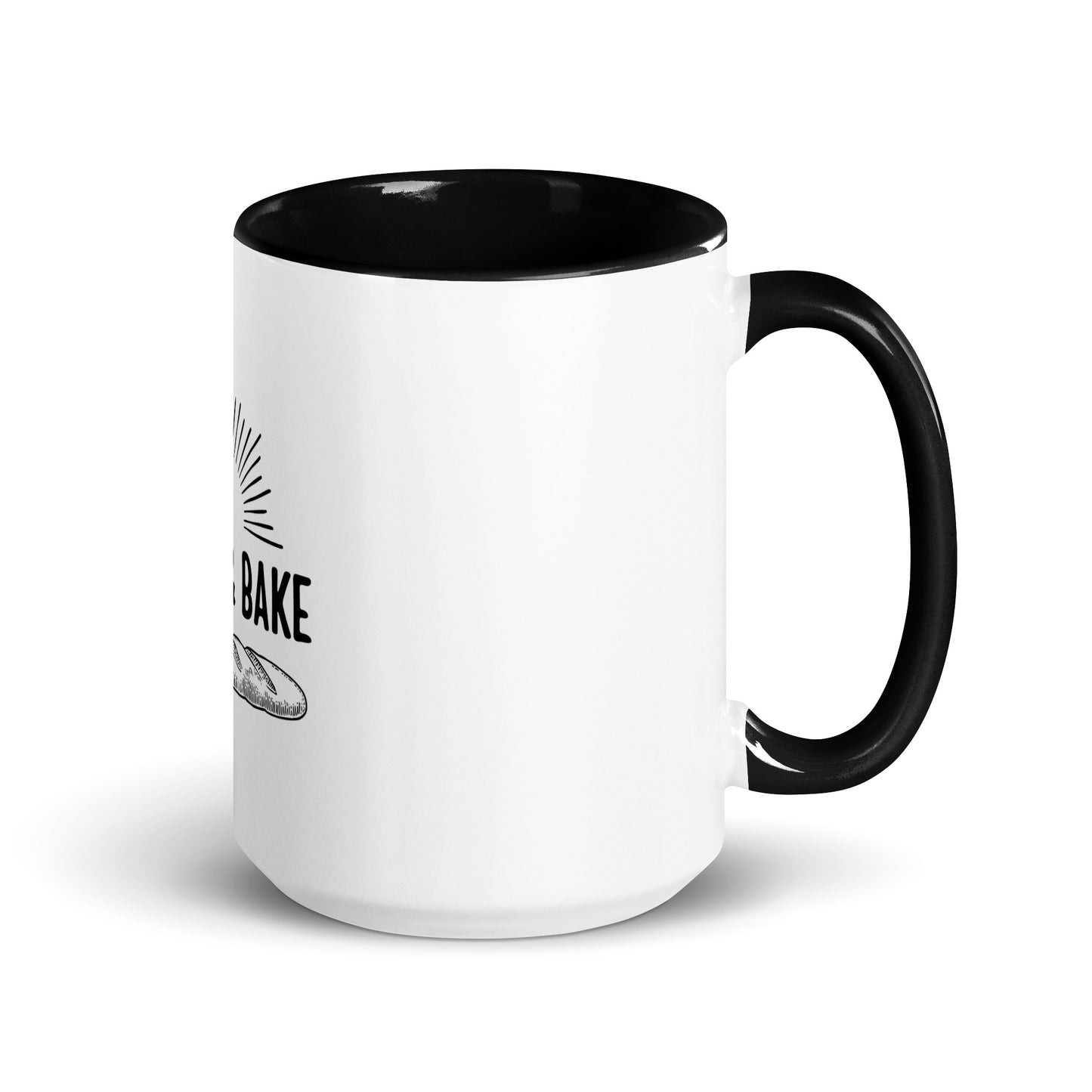 Wake & Bake Mug with Color Inside