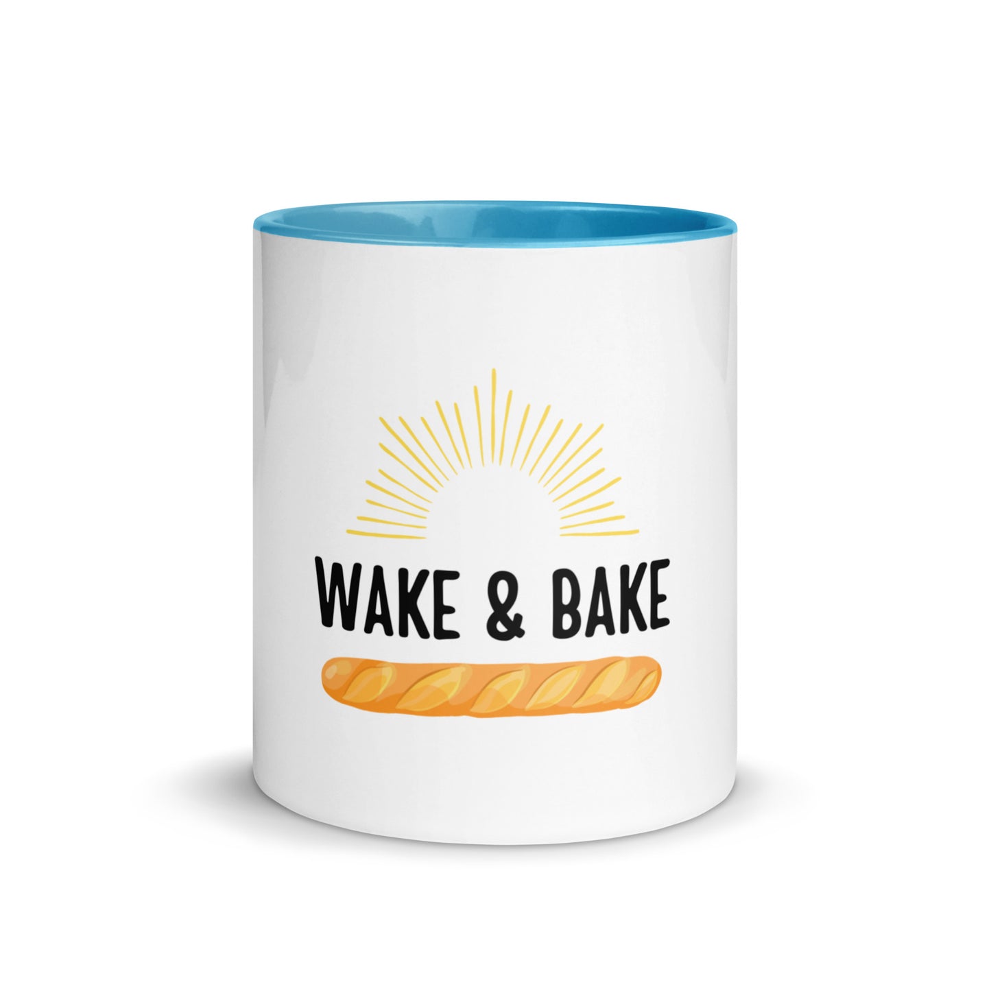 Wake & Bake Mug with Color Inside