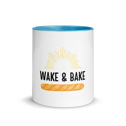 Wake & Bake Mug with Color Inside