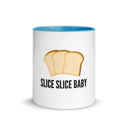 Slice Slice Baby  Mug with Color Inside