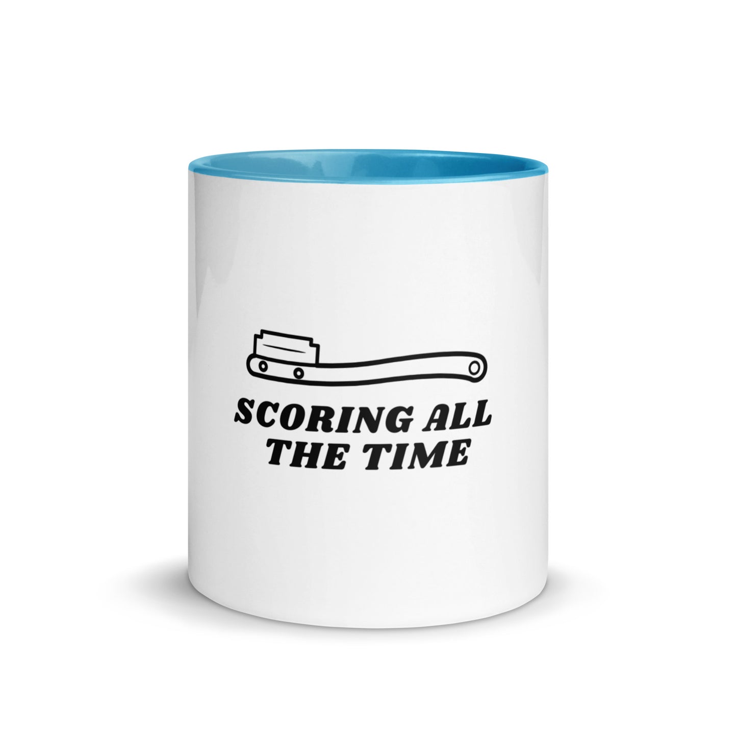 Scoring All The Time Mug with Color Inside