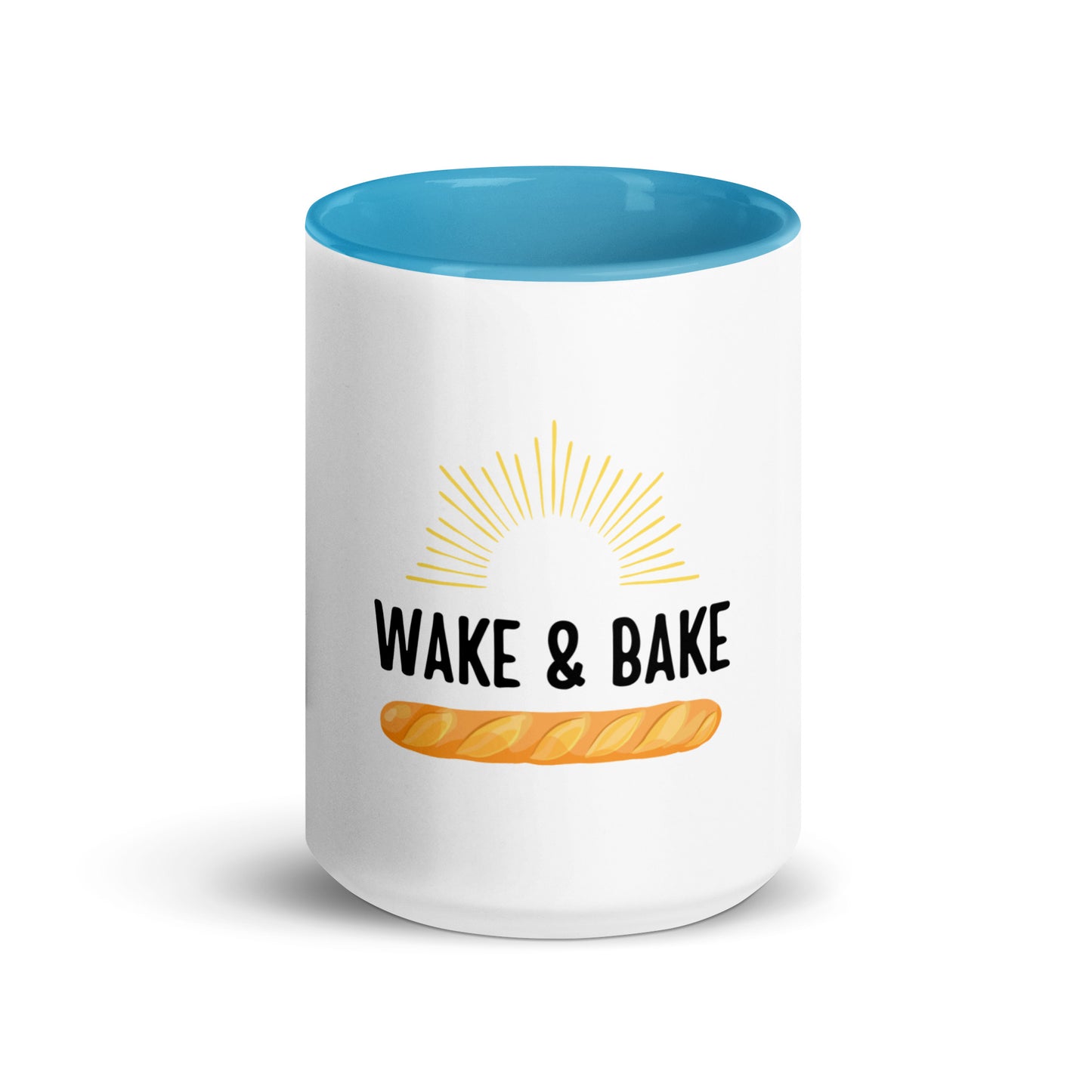 Wake & Bake Mug with Color Inside