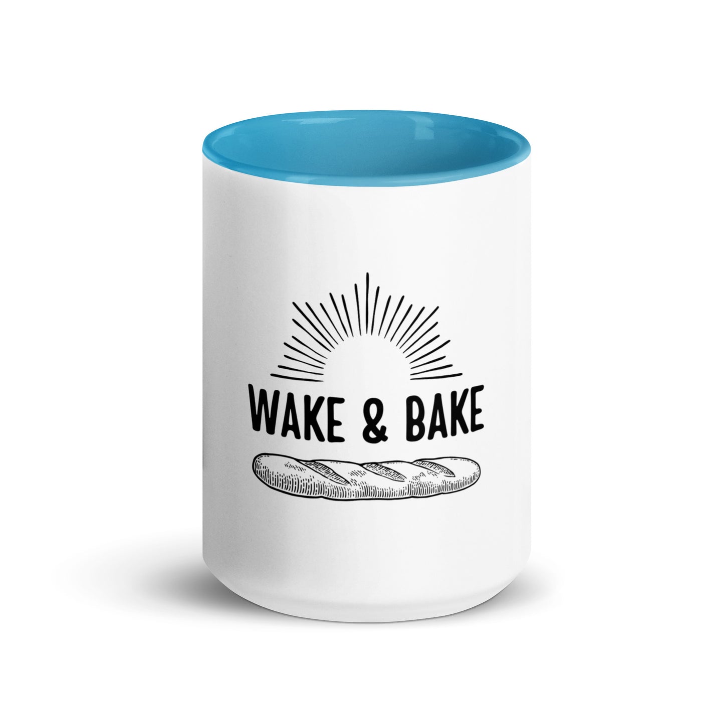 Wake & Bake Mug with Color Inside