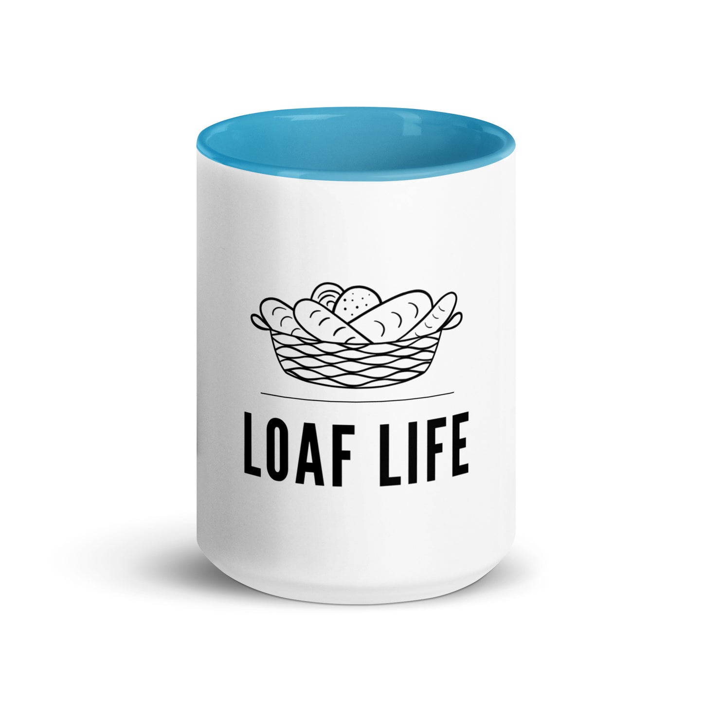 Loaf Life Mug with Color Inside