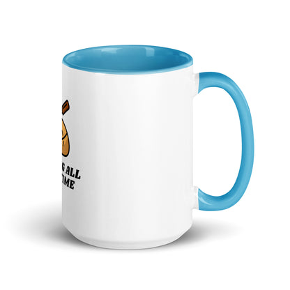 Scoring All The Time Mug with Color Inside