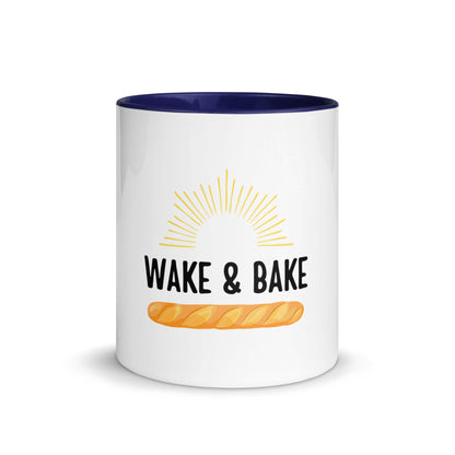 Wake & Bake Mug with Color Inside