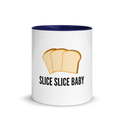 Slice Slice Baby  Mug with Color Inside