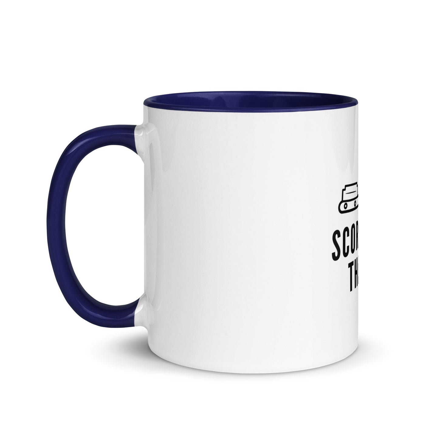 Scoring All The Time Mug with Color Inside