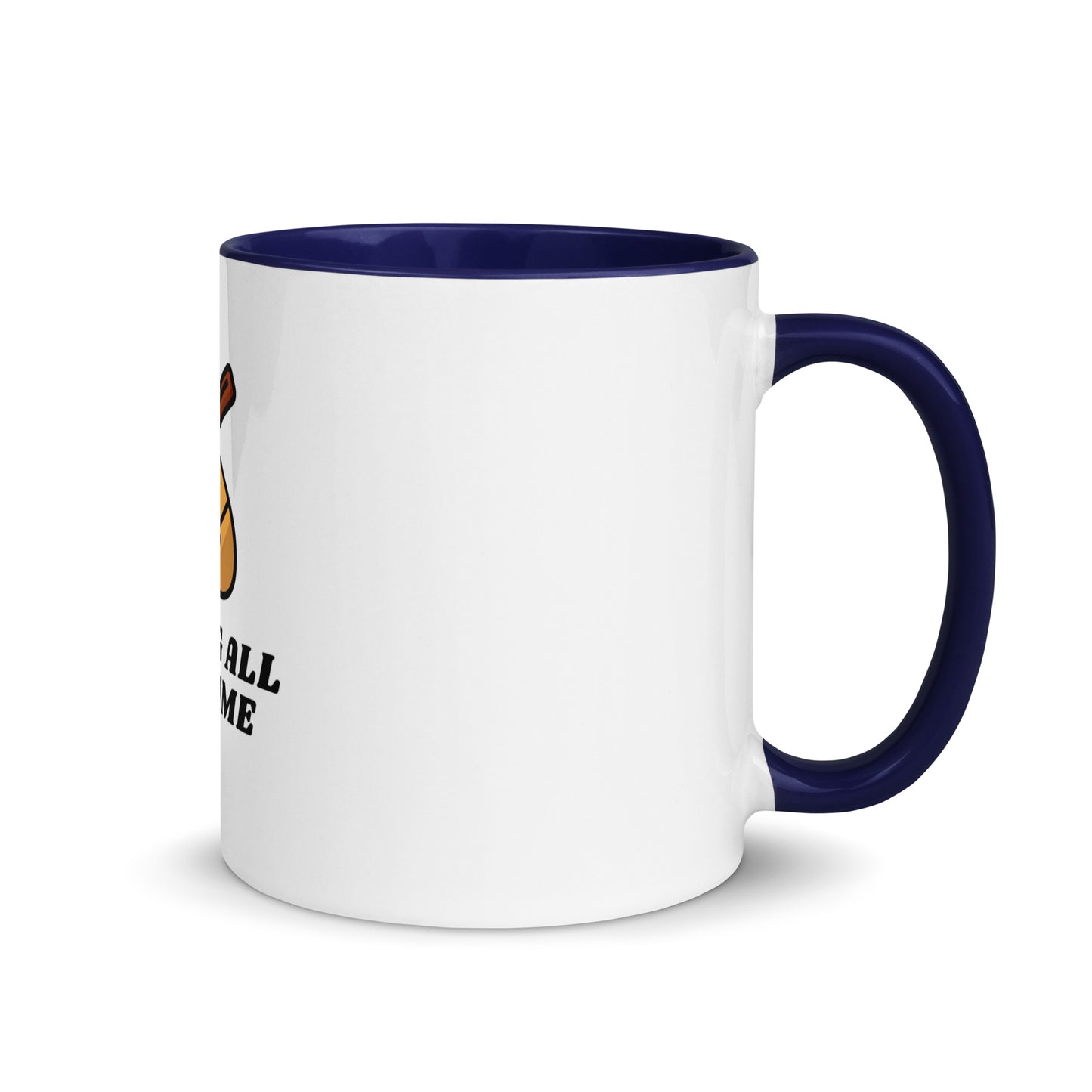 Scoring All The Time Mug with Color Inside