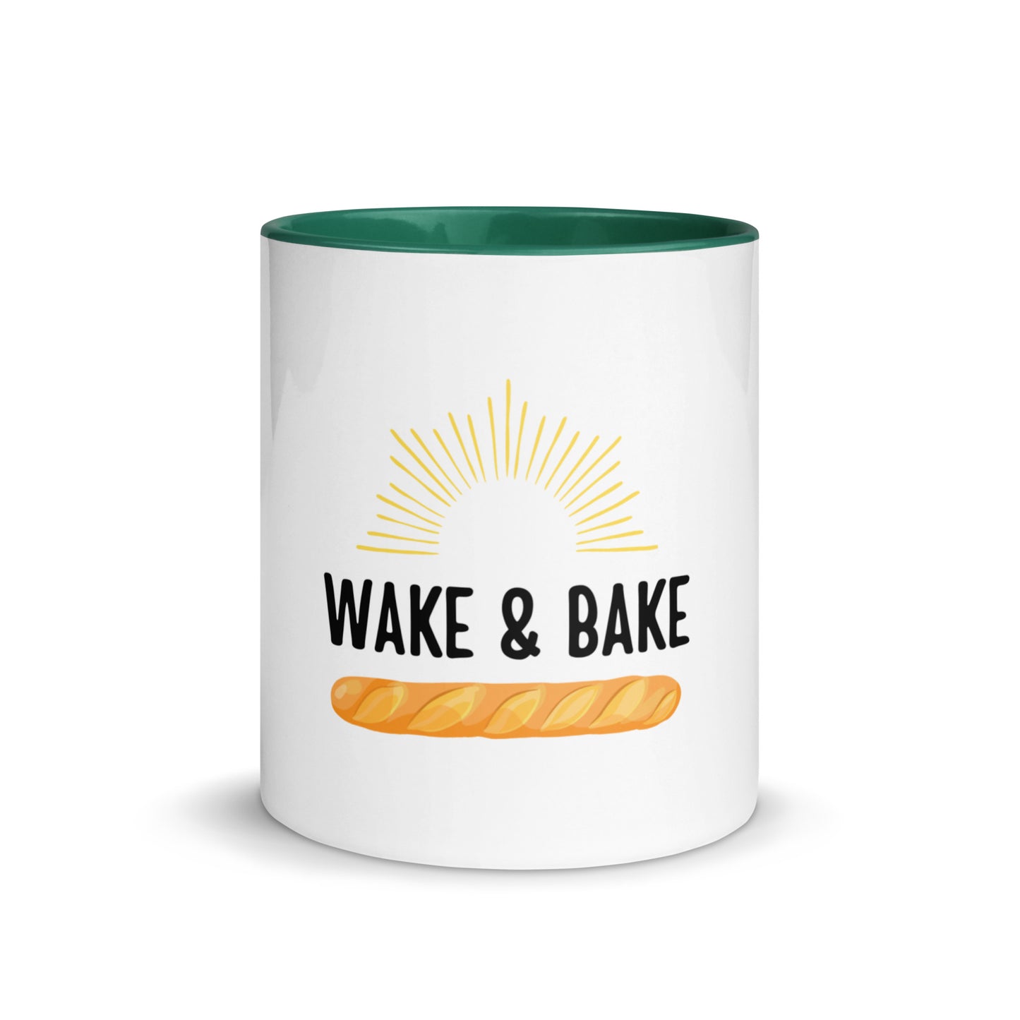 Wake & Bake Mug with Color Inside