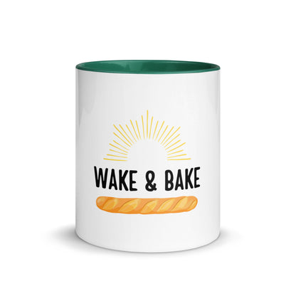 Wake & Bake Mug with Color Inside