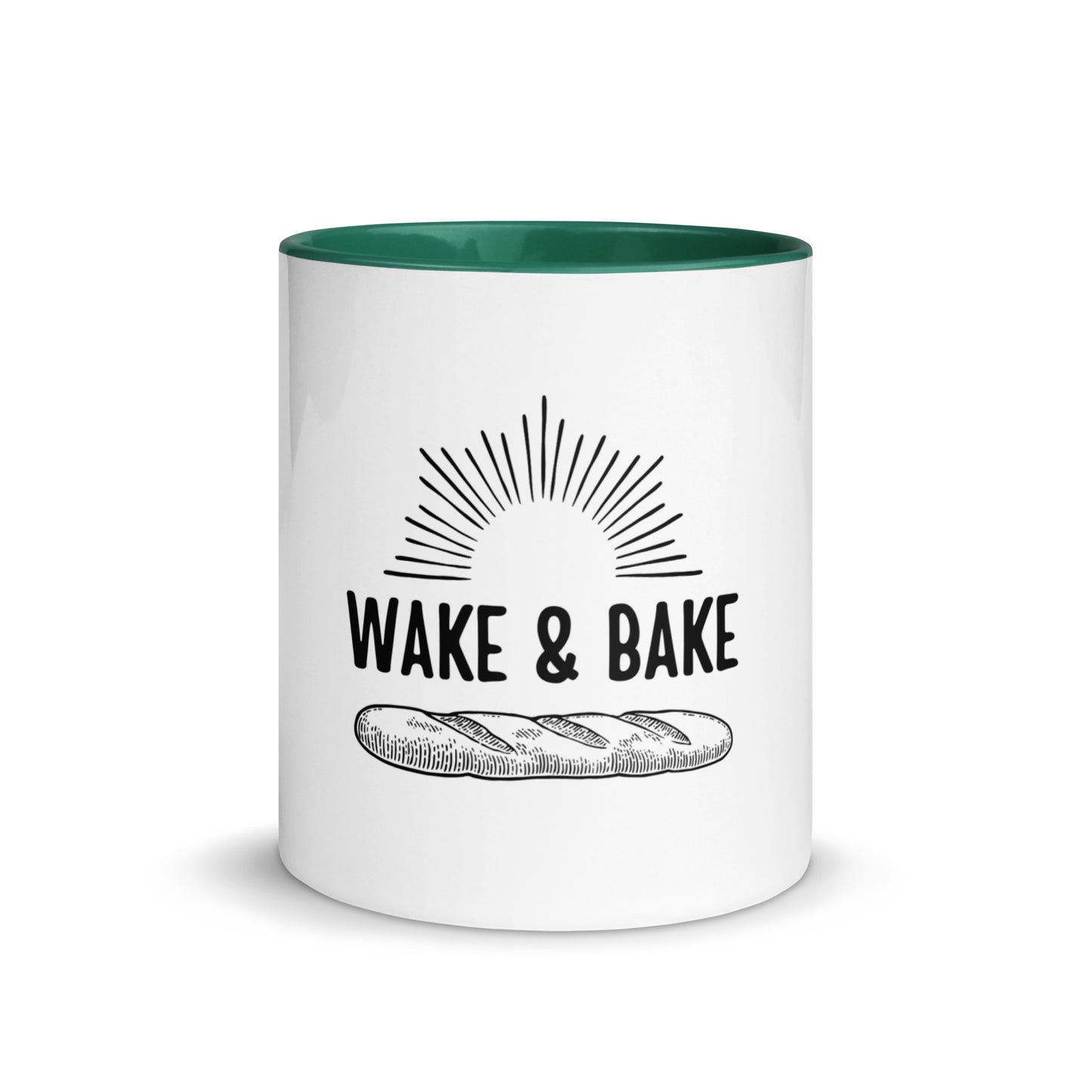 Wake & Bake Mug with Color Inside