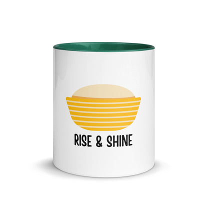 Rise & Shine Mug with Color Inside