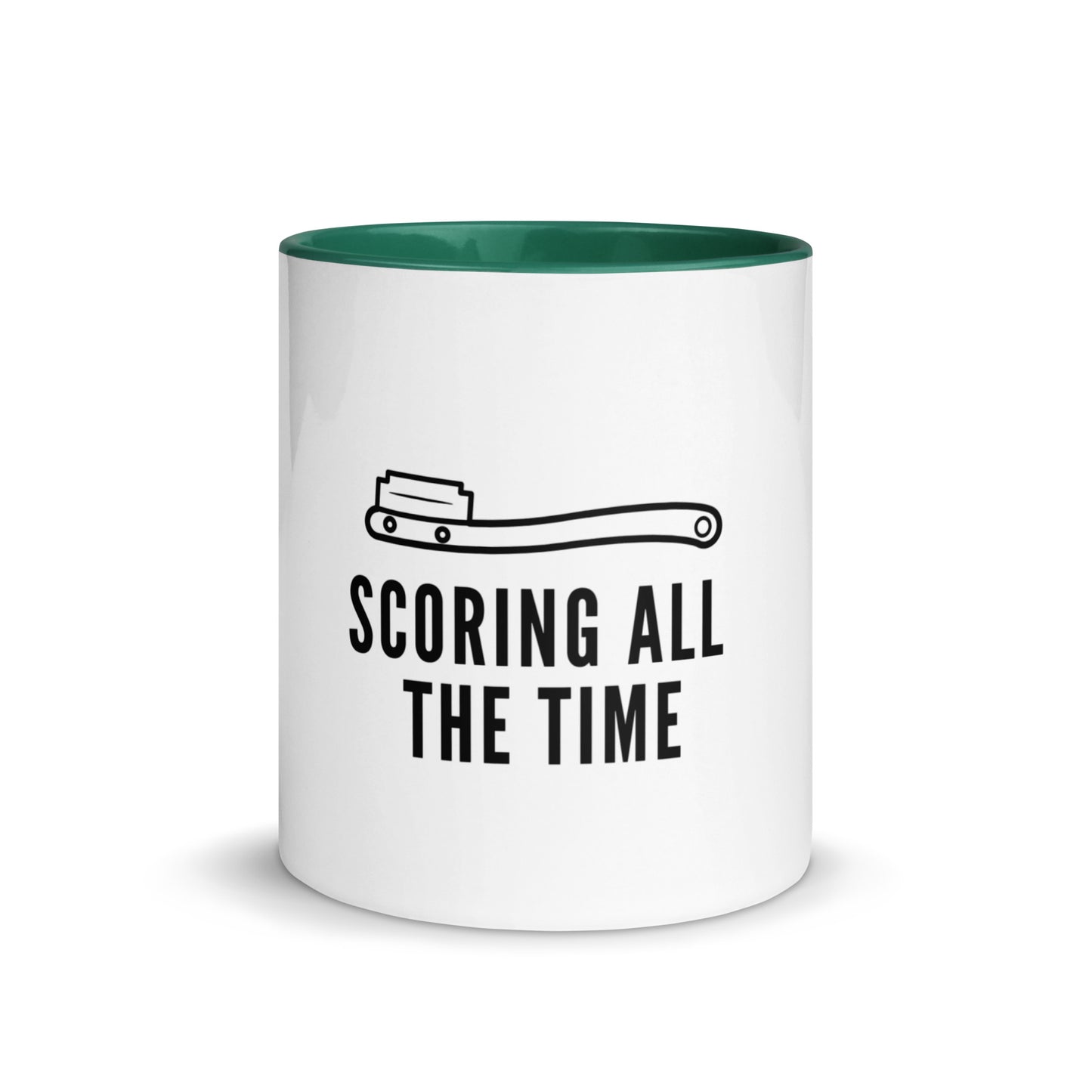 Scoring All The Time Mug with Color Inside