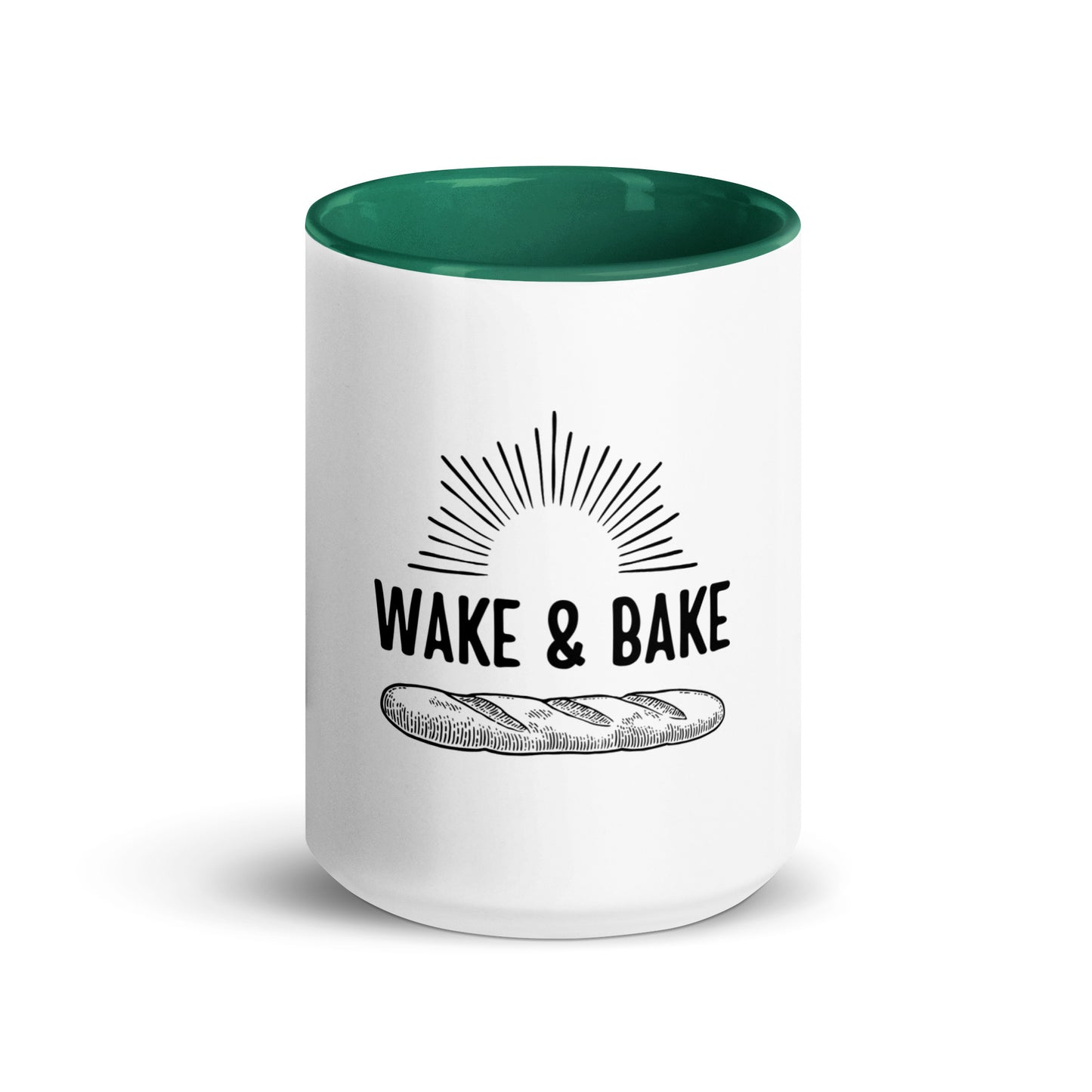 Wake & Bake Mug with Color Inside