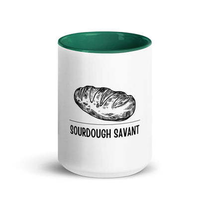 Sourdough Savant Mug with Color Inside