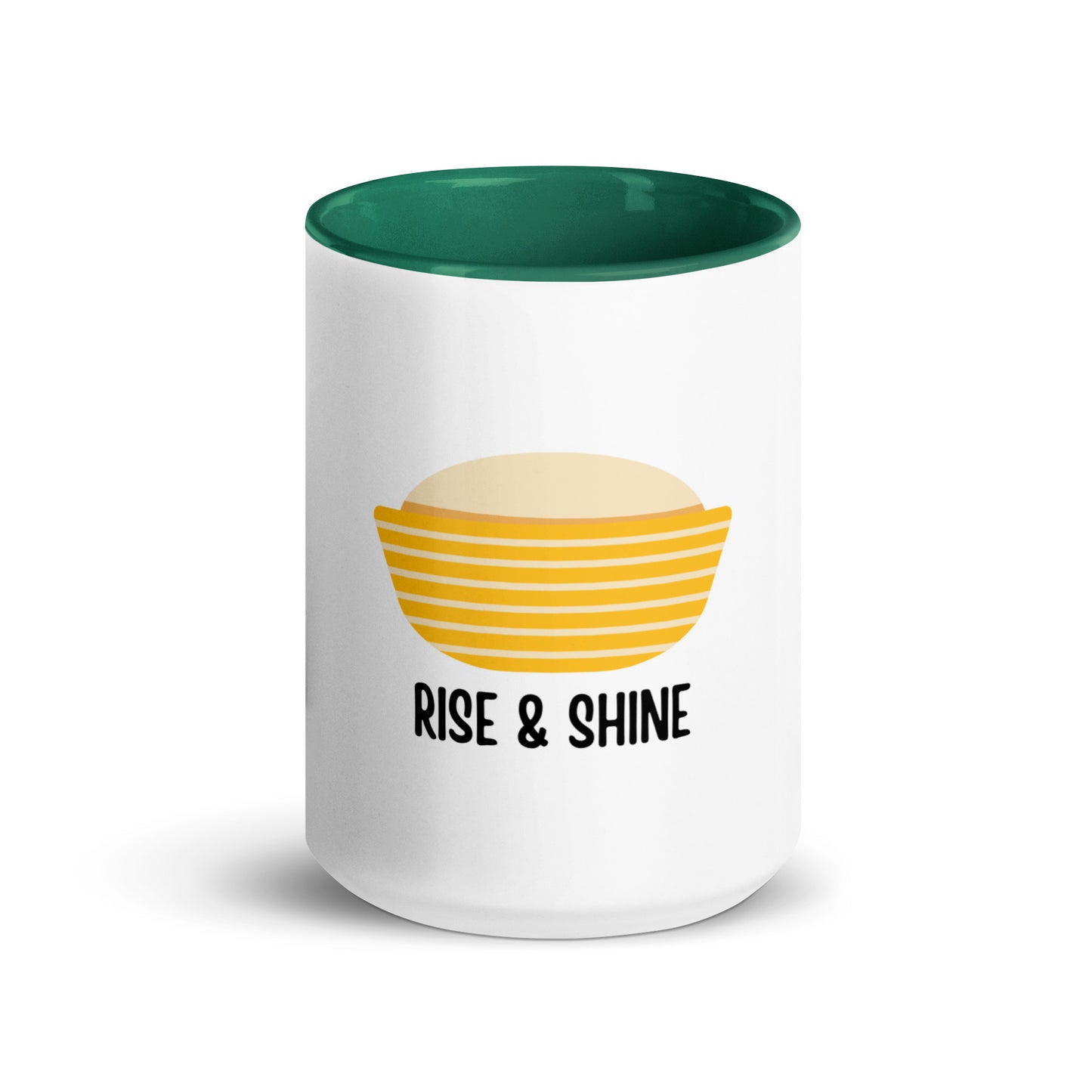 Rise & Shine Mug with Color Inside