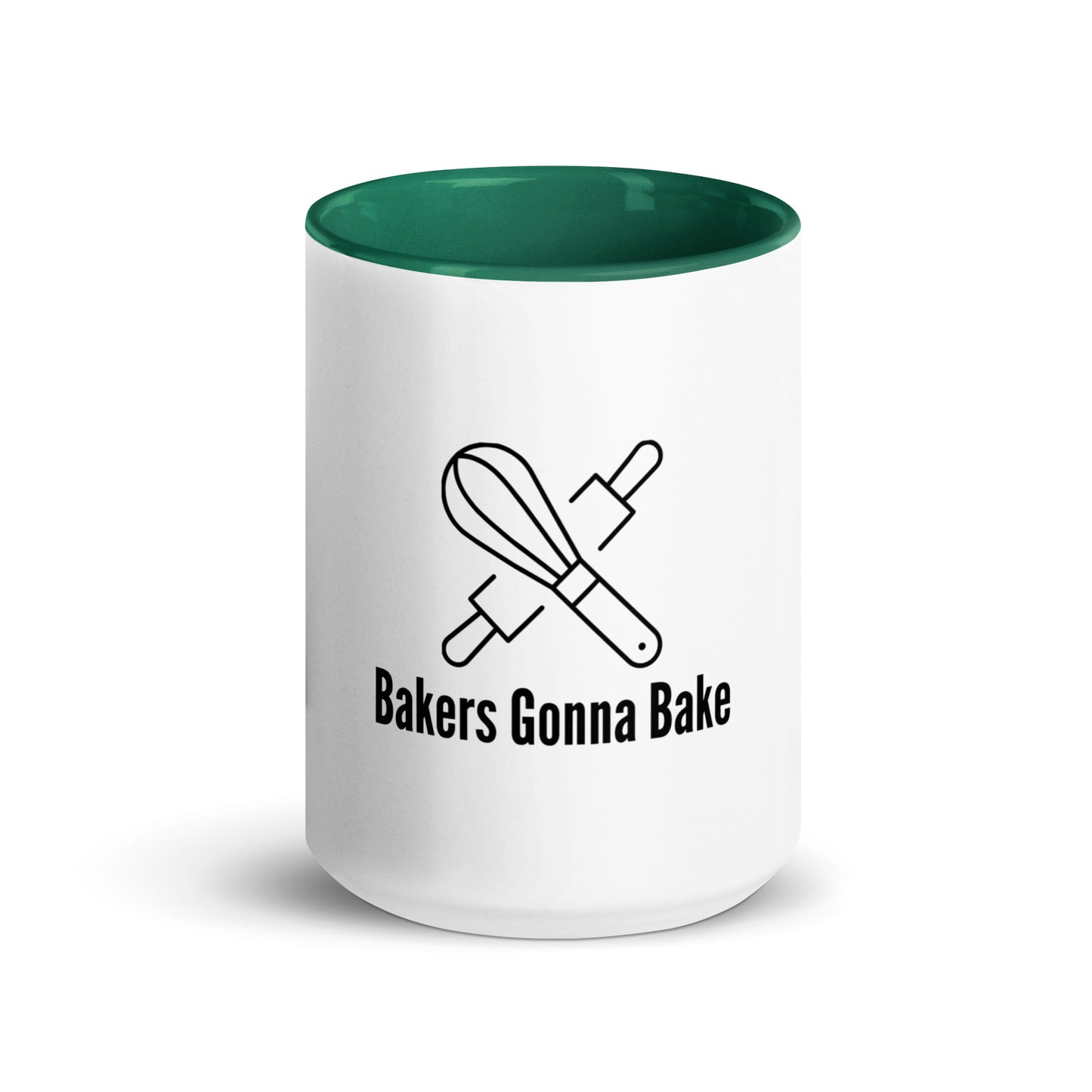 Bakers Gonna Bake Mug with Color Inside