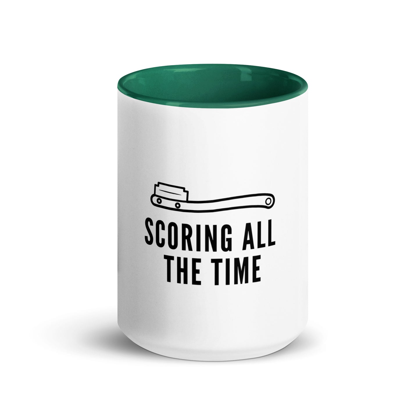 Scoring All The Time Mug with Color Inside