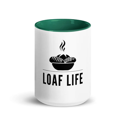 Loaf Life Mug with Color Inside