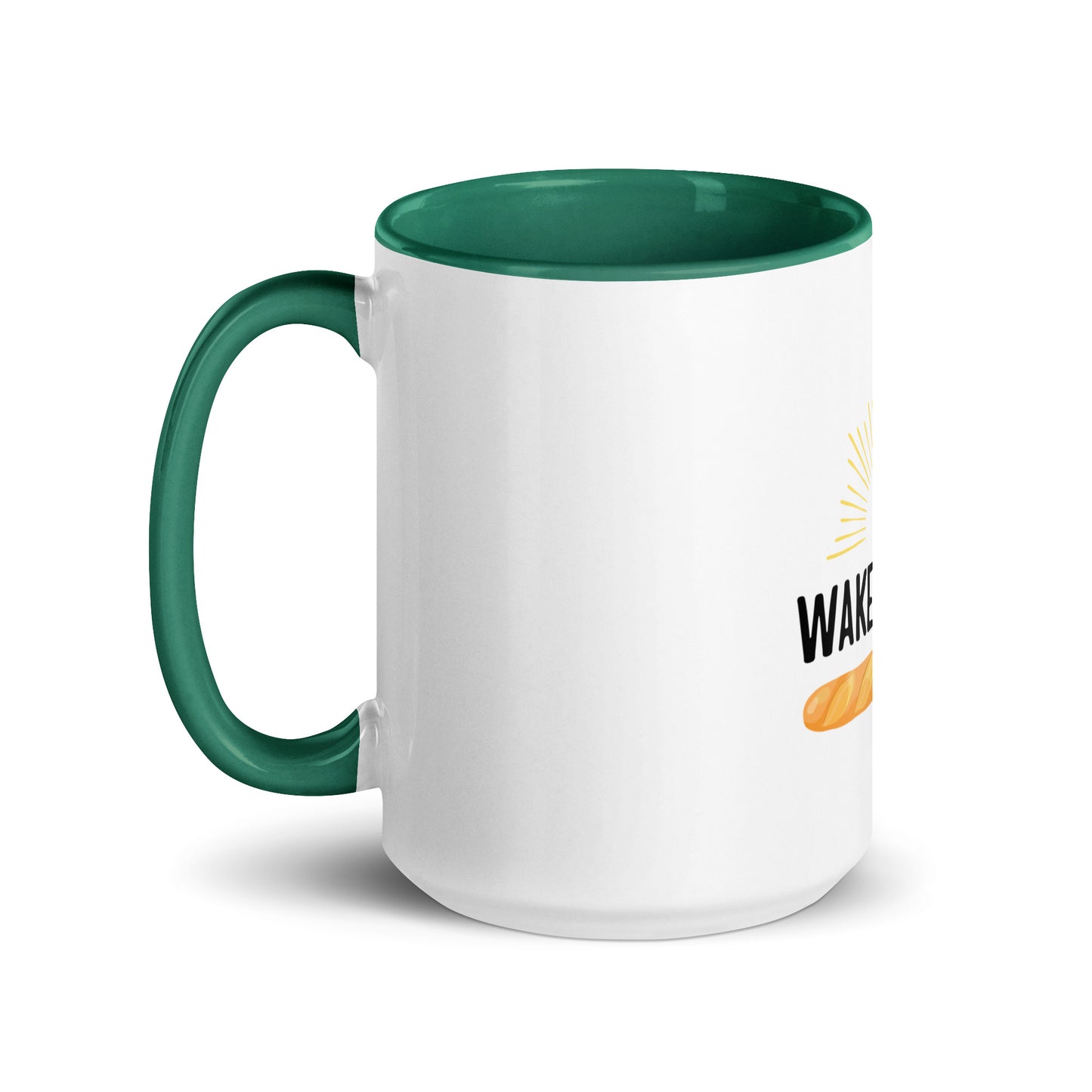 Wake & Bake Mug with Color Inside