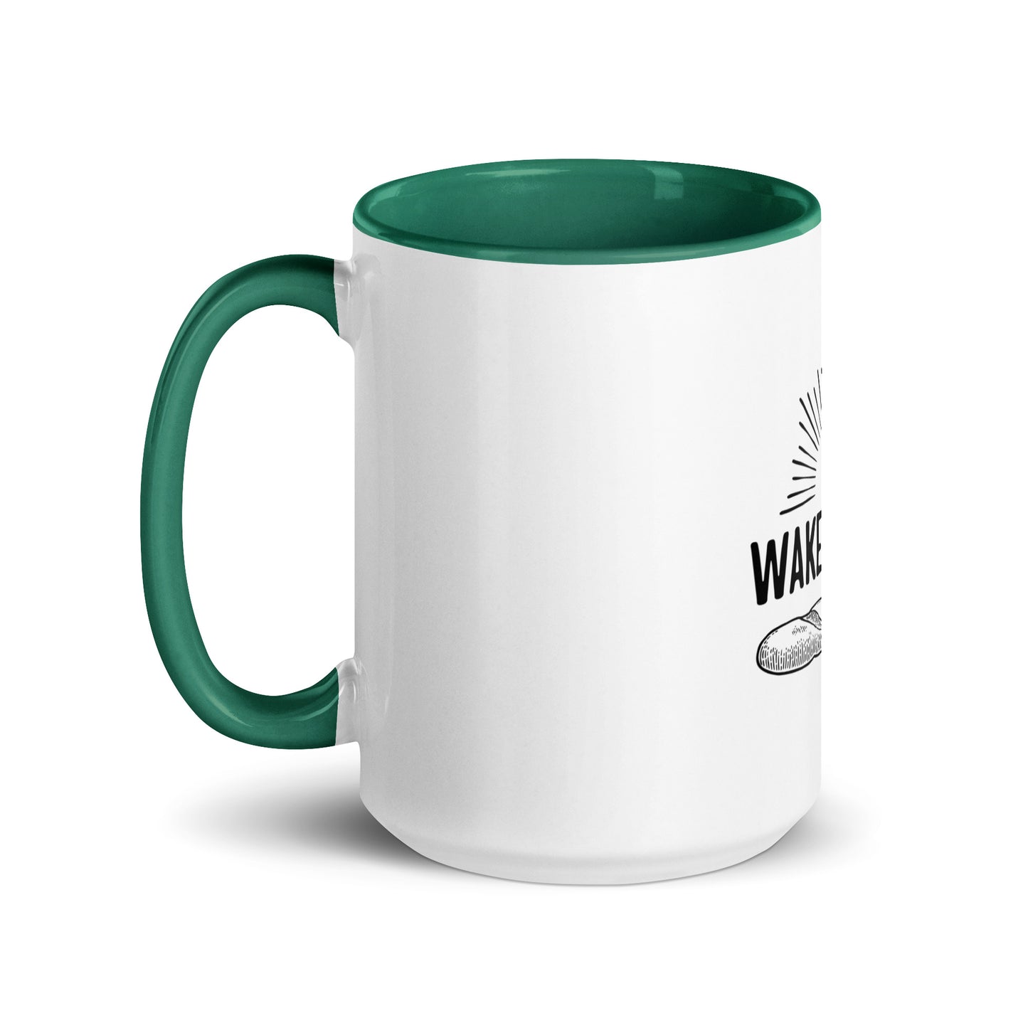 Wake & Bake Mug with Color Inside