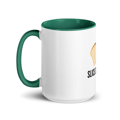 Slice Slice Baby  Mug with Color Inside