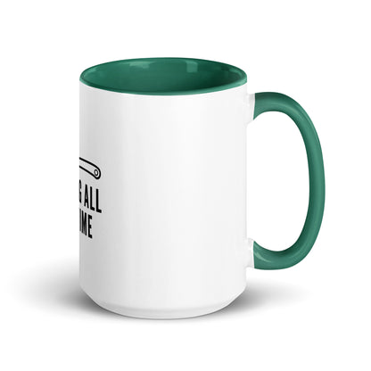 Scoring All The Time Mug with Color Inside