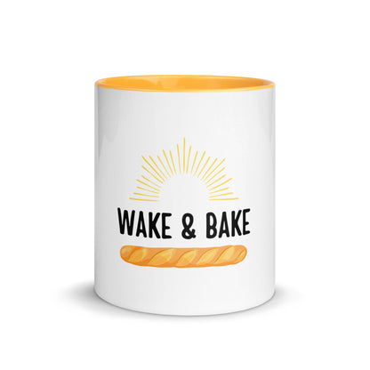 Wake & Bake Mug with Color Inside