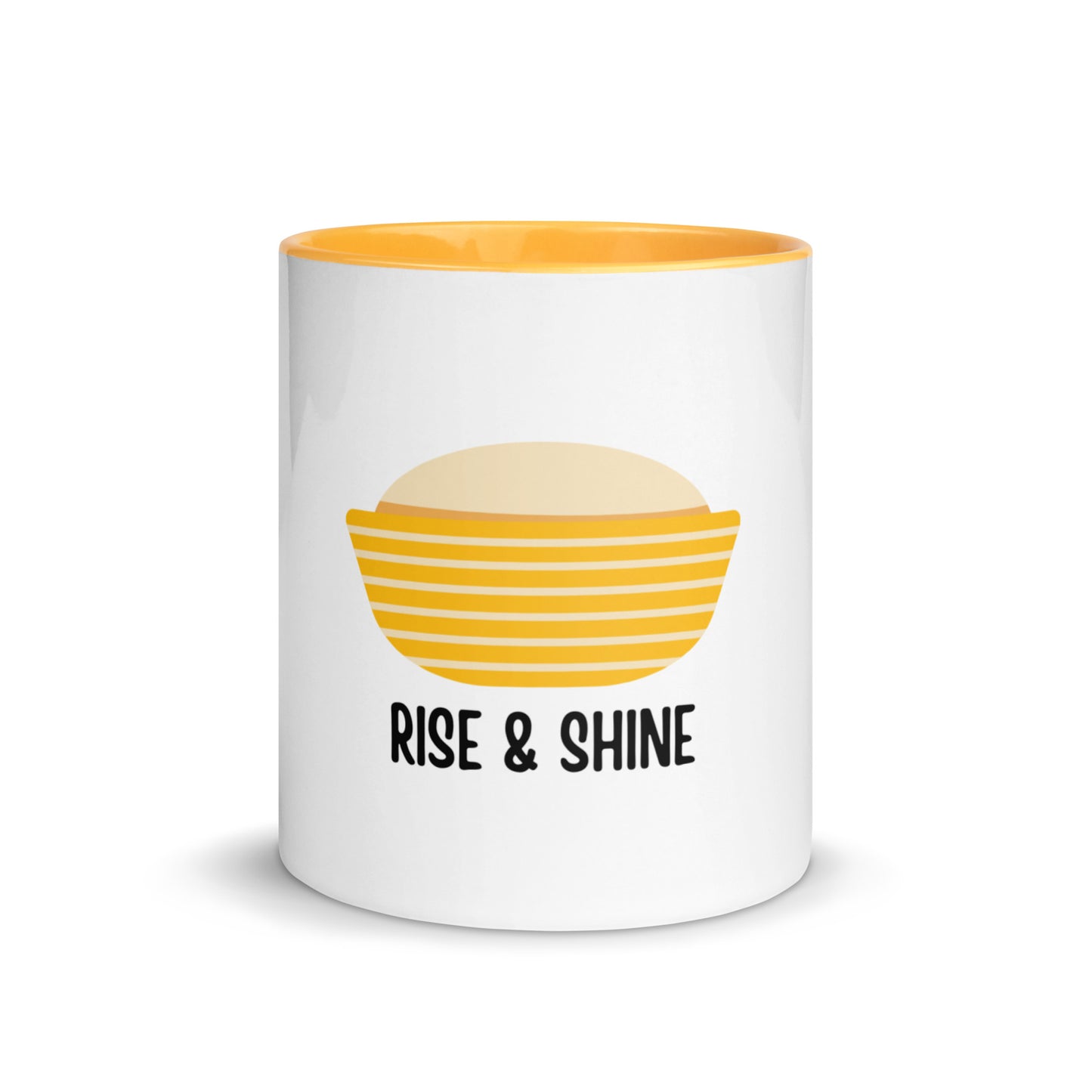 Rise & Shine Mug with Color Inside